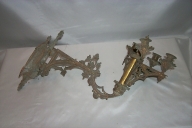 Ensemble de 3 luminaires d'applique d'église