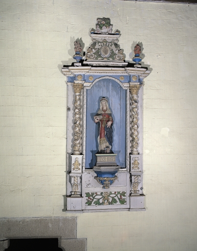 Statue de sainte Brigitte de Suède (?)