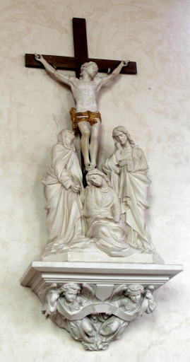 Groupe sculpté : Crucifixion
