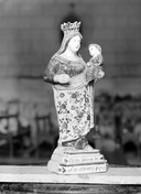 Statue (statuette) : Vierge à l'Enfant dite Notre-Dame de la Mercy (Locmalo)