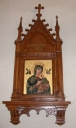 Panneau de dévotion à la Vierge à l'Enfant, dite Notre-Dame du Perpétuel Secours