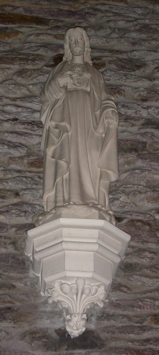 Statue : Sacré coeur