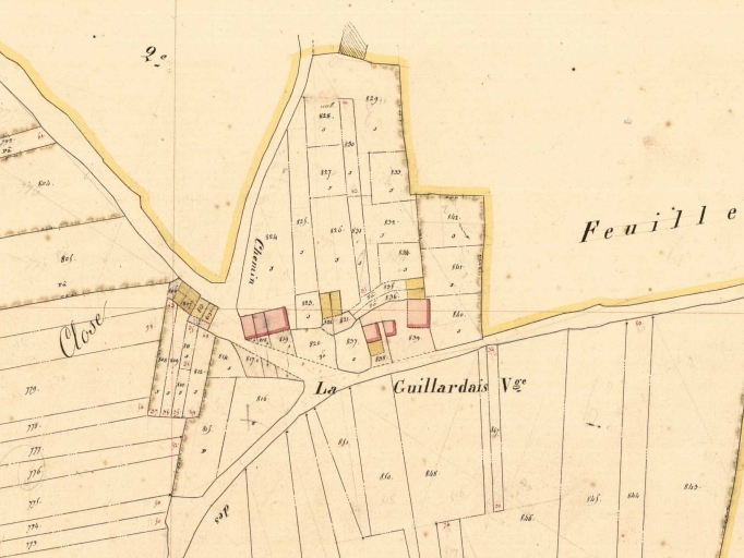 Écart, la Guillardais (Renac)