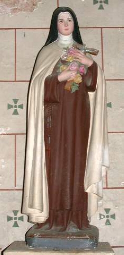 Statue sur culot : Sainte Thérèse de l'Enfant-Jésus