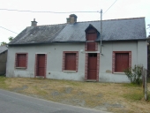 Alignement de fermes, la Haute Roche (Noyal-sur-Vilaine)