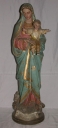 Statue : Vierge à l'Enfant, dite Notre-Dame du Sacré Coeur