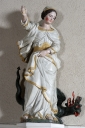 Statue sur culot : Sainte Marguerite d'Antioche