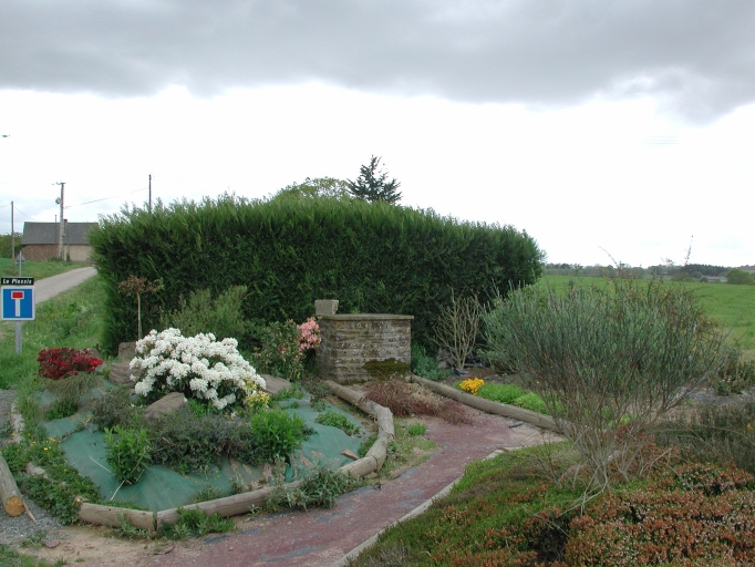 Croix de chemin, Lanriou (Monterfil)