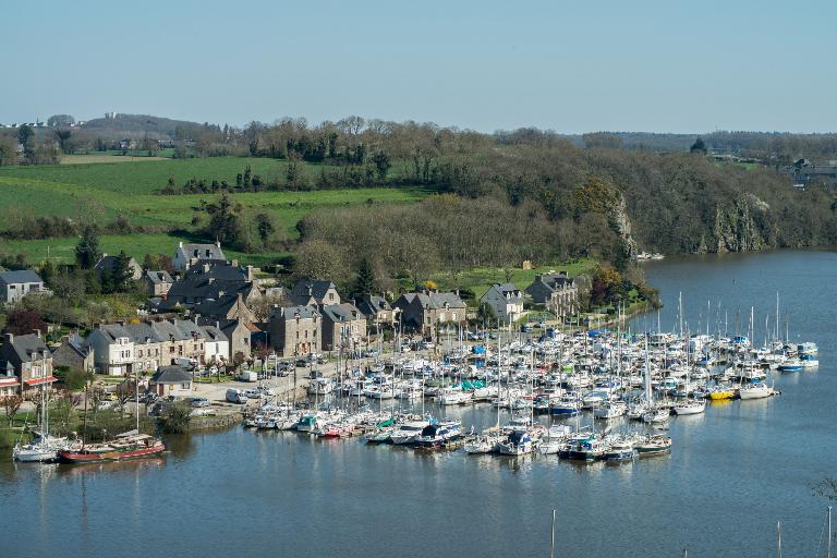 Ecart, port de plaisance du Lyvet (La Vicomté-sur-Rance)