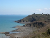 Le front de mer de la commune de Pordic