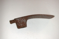 Outil de charpentier : herminette