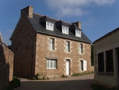 Maison, bourg (île de Bréhat)
