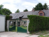 Alignement de maisons, l'Hermitière (Orgères)