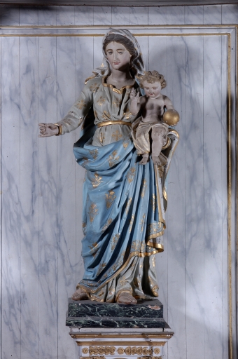 Statue : Vierge à l'Enfant
