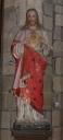 Statue sur culot : Sacré Coeur