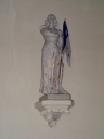 Statue-ex-voto (petite nature) : sainte Jeanne d'Arc