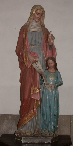 Statue : Education de la Vierge