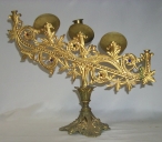 Paire 1 de chandeliers d'église (Guipry fusionnée en Guipry-Messac en 2016)