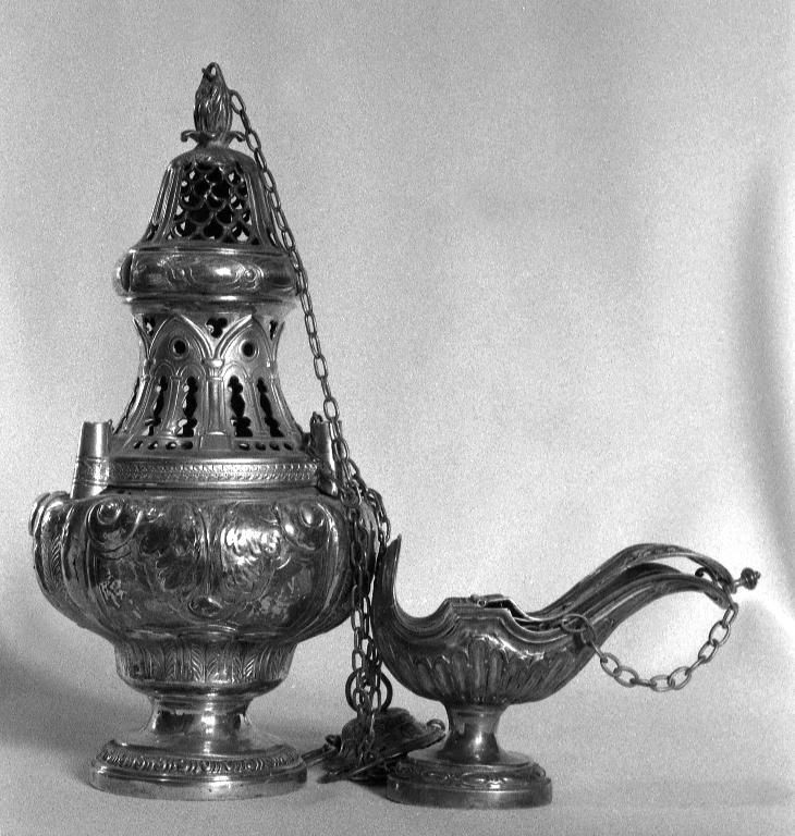 Encensoir, église paroissiale Sainte-Édiltrude (Tréflez)