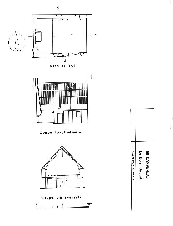 Ferme, le Bois Gicquel (Campénéac)