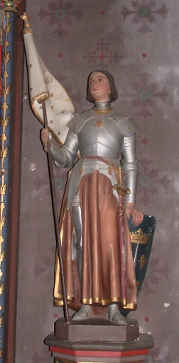 Statue sur culot : Sainte Jeanne d'Arc