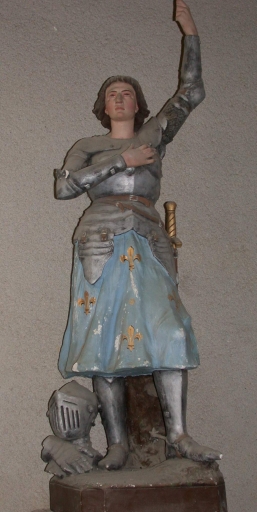 Statue sur culot : Sainte Jeanne d'Arc