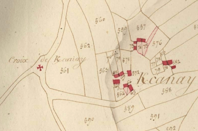 Croix de chemin, Keranganaï (Ploumilliau)