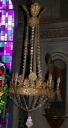 Série de 3 lustres d'église