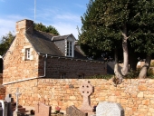 Maison, bourg (île de Bréhat)