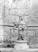 Statue (statuette) : saint Salomon de Bretagne