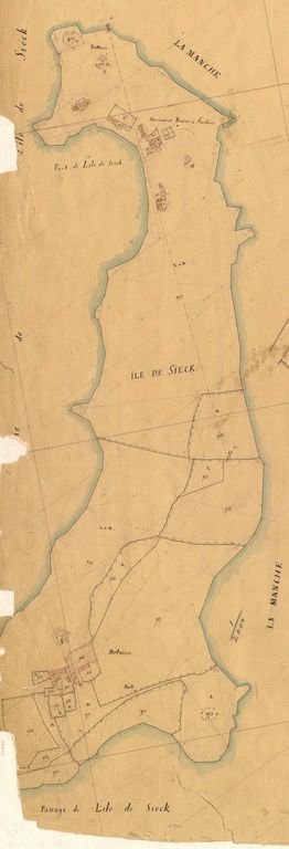 Ensemble fortifié (Mo 109), Ile de Sieck (Santec)