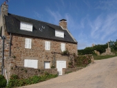 Maison, bourg (île de Bréhat)