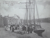Bateau de pêche aux lignes : trois-mâts "Glaneur"