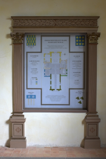 Tableau commémoratif des morts de la guerre 1914-1918