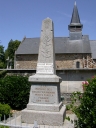 Monument aux morts, rue du Bain (Aubigné)