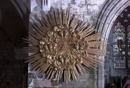 Ensemble 1 du maître-autel : autel, tabernacle, gradins d'autel, retable, degré d'autel