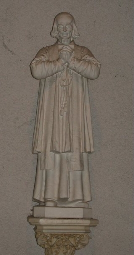 Statue sur culot : Saint Jean-Marie Vianney, dit le Curé d'Ars