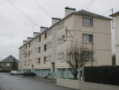 Immeuble et maison, 33 à 41 rue Moreau-de-Jonnès (Rennes)