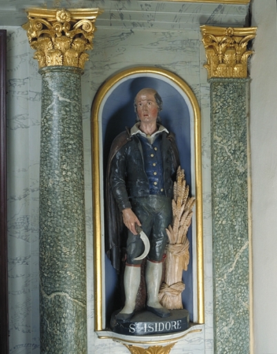 Statue : saint Isidore