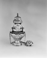 Encensoir & navette à encens, église paroissiale de la Nativité de la Vierge (Les Fougerêts)