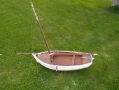 Maquette de bateau de pêche : homardier