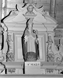 Statue (statuette) : Saint Malo, église paroissiale Saint-Martin (Balazé)