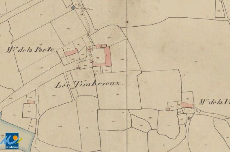 Château et moulin des Timbrieux (Cruguel)