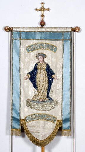 Bannière de procession : Immaculée Conception