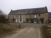 Ferme 4, alignement de deux logis, le Fournet (Longaulnay)