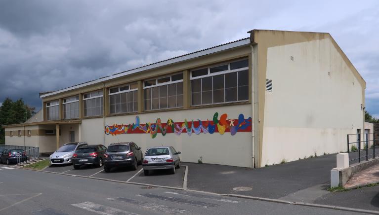 Gymnase, rue Jean Moulin (Bégard)