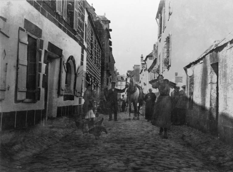 Rues Laënnec et Louis Pasteur, anciennement Grand'rue (Audierne)
