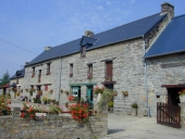 Alignement de trois logis, la Laudigerais (Maxent)