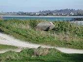 Abri type tôle métro, Pointe de Guerzit (Santec)