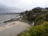 Front de mer : le front de mer de l'anse aux Moines à l'anse de la Vierge (sentier rural et digue-promenade) (Plérin-sur-Mer)